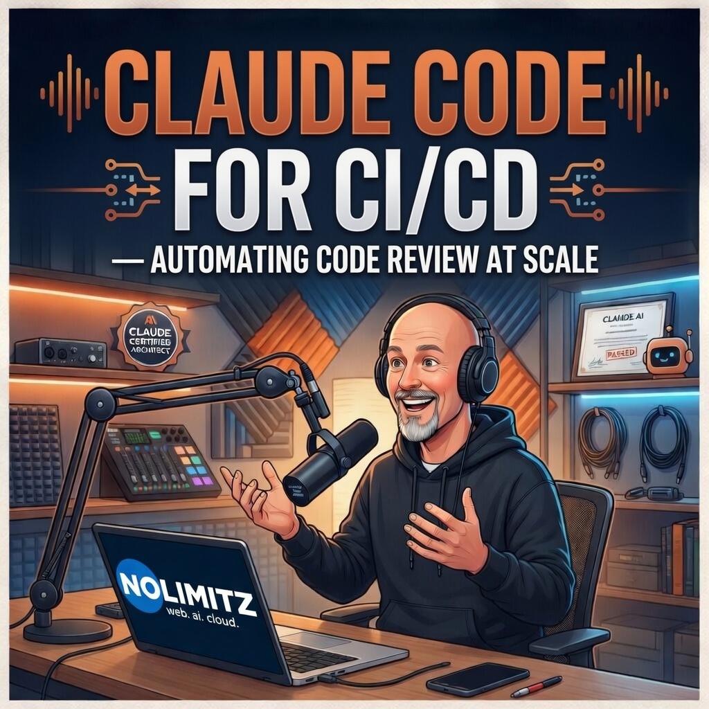 Domain 3B: Claude Code for CI/CD — Automating Code Review at Scale